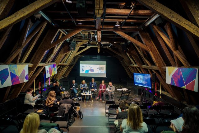 Středa patřila poslechu a diskusi v kategorii Reportáž | foto: Matěj Hošek, Český rozhlas Středa patřila poslechu a diskusi v kategorii Reportáž