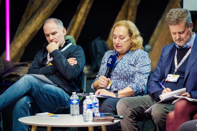 Středa patřila poslechu a diskusi v kategorii Reportáž | foto: Matěj Hošek, Český rozhlas Středa patřila poslechu a diskusi v kategorii Reportáž